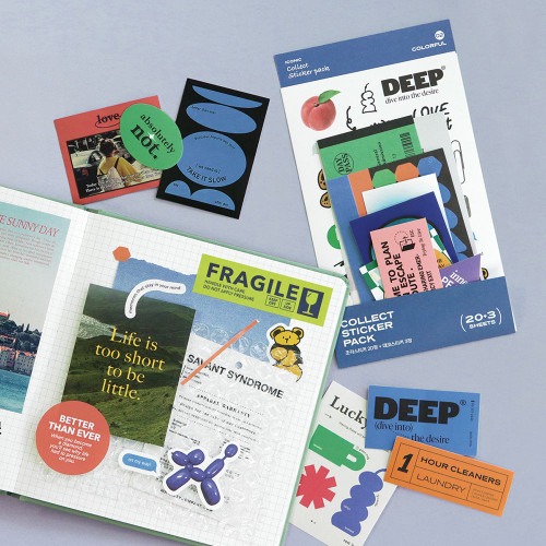 ICONIC Collect Sticker Set - Colourful
