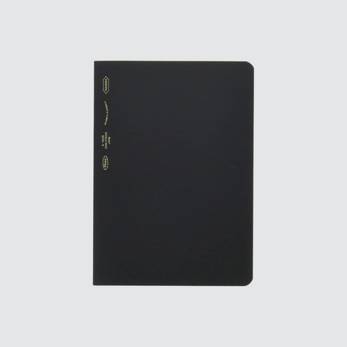 STALOGY 365 Days Notebook - Black (A6, Grid)