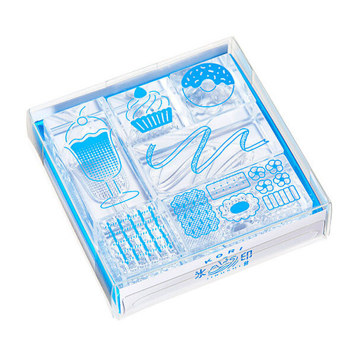 King Jim Kori Jirushi Ice Cube Stamp Set - Sweets