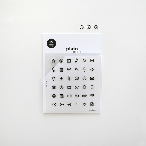 Suatelier Plain Deco Sticker - 26