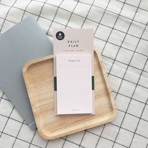 Suatelier Sticky Memo Pad - Daily Plan 03
