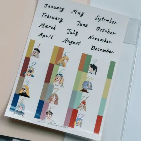 La Dolce Vita Index Sticker - 2025 New Design