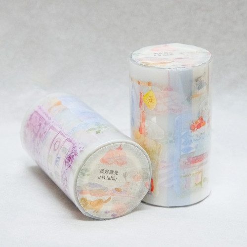 dodolulu Matte PET Tape - À La Table (7cm)