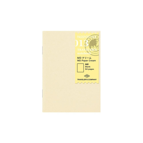 TRAVELER'S Notebook 013 - MD Paper Cream (Passport Size)