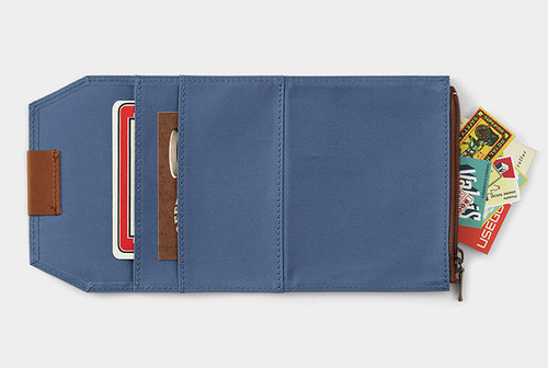 Traveler's Factory Cotton Zipper Case Passport - | Simple