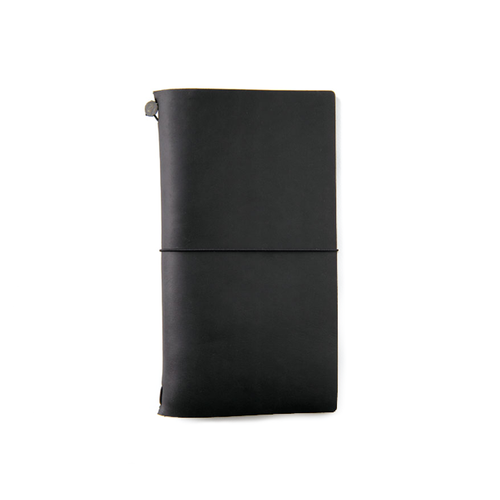 TRAVELER'S Notebook Starter Kit - Black (Regular Size)