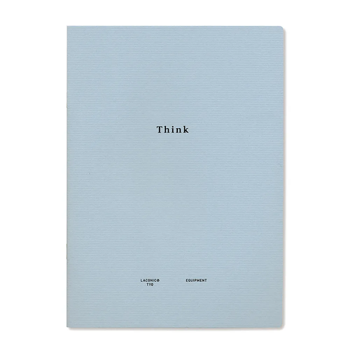LACONIC Style Notebook A5 Think edition. A minimalist cream-colored brainstorming journal displaying a structured 9x9 Mandala Chart grid, coordinate axes quadrants, and a multi-panel storyboard layout for business planning. / Carnet de réflexion LACONIC Style Notebook A5 Édition Think. Un journal de remue-méninges minimaliste doté de matrices en grille, de graphiques à axes coordonnés et de sections d'organisation d'idées.