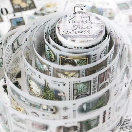 Lin Chia Ning Matte PET Tape - Pieces of the Universe (5cm)