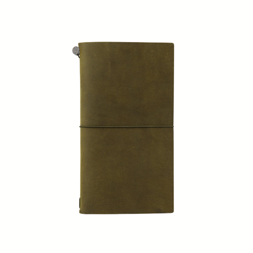 TRAVELER'S Notebook Starter Kit - Olive (Regular Size)