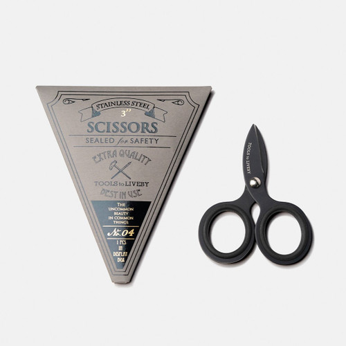 TOOLS to LIVEBY Scissors 3" - Black