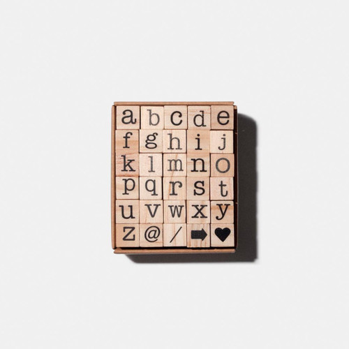 TOOLS to LIVEBY Alphabet Stamp Set - Small Letters