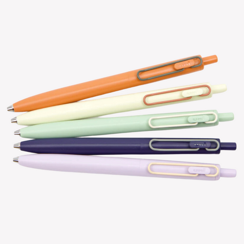 Uni-ball ONE F Modern Pop Gel Rollerball Pen 0.38 / 0.5 (5 Colours, Limited Edition)
