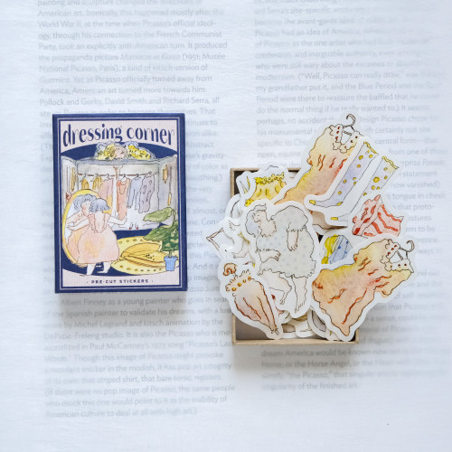 dodolulu Matchbox Sticker Set - Dressing Corner