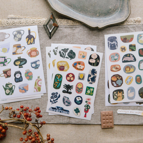 OURS Sticker Set - Day Dreaming (9 sheets)