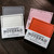 Aoto Letterpress Square Notepad (4 colours)