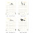 RYU-RYU 2025 Monthly Planner Stickers - Animal Parade