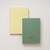 TAKE A NOTE PU Leather Planner Cover - A5 Pastel Yellow