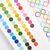 Analogue Keeper Beads Sticker Set (2 sheets, 75 x 150 mm) of small circular planner stickers in Clear (transparent PET) and Vivid (matte Yupo paper) finishes. Lot d'autocollants ronds Analogue Keeper (2 feuilles, 75 x 150 mm) en finitions Clair (PET transparent) et Vif (papier Yupo mat), pour marquage d'agenda et listes.
