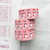 Some Sort of Fern Mini Sticker Roll - Pink Fortune Cat