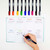 Tombow Fudenosuke Brush Pen 10-Colour Set
