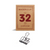 TOOLS to LIVEBY Binder Clips - 32mm (Bronze)