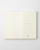 MD Notebook Diary 2027 B6 Slim featuring minimal monthly grid spreads and cream fountain-pen-friendly MD paper. / Agenda MD Notebook Diary 2027 B6 Slim présentant des aperçus mensuels minimalistes et du papier crème MD compatible avec les stylos-plumes.