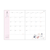 Kamio x Moomin 2026 Monthly Diary B6 - Secret Flower Garden