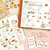 Furukawa Shiko Watashi-Biyori Daily Sticker Cat Reactions, transparent mini sheet sticker for planners / Autocollants transparents Furukawa Shiko Réactions de Chat pour agenda.