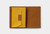 TRAVELER'S Notebook Limited Edition - Cotton Zipper Case Mustard (Passport Size)