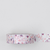 Roll of Classiky Bush Washi Masking Tape in soft pink, featuring a delicate, nature-inspired leafy pattern. Rouleau de Masking Tape Washi Classiky Buisson de couleur rose pâle, avec un motif de feuillage délicat inspiré de la nature.