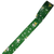 A roll of wide 2.2 cm Classiky Washi tape in green, featuring a delicate repeating pattern inspired by love letters and correspondence, designed by Mihoko Seki. Un rouleau de ruban Washi Classiky large (2.2 cm) de couleur vert, avec un motif délicat et répétitif inspiré des lettres d'amour et de la correspondance, conçu par Mihoko Seki.