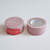 Three rolls of Classiky Mitsou Washi masking tape in red, showing the available Dot, Stripe, and Checker patterns. Trois rouleaux de ruban adhésif Washi Classiky Mitsou en rouge, présentant les motifs disponibles à pois, rayures et à carreaux.