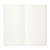 TRAVELER'S Notebook Refill 013 Lightweight Paper Regular Size. A slim unlined notebook refill containing 128 thin, fountain-pen-friendly pages. Recharge TRAVELER'S Notebook 013 Papier Léger Taille Régulière. Une recharge de carnet vierge contenant 128 pages fines, adaptée aux stylos-plume.