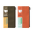 TRAVELER'S Notebook Limited Edition - Cotton Zipper Cases (Olive/Orange - Regular Size)