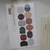 Mr. Eggplants Private Journal Washi Sticker Roll featuring 100 individual die-cut Japanese washi stickers with 12 vintage frames and botanical designs. Rouleau de stickers en papier washi Mr. Eggplants "Private Journal" comprenant 100 autocollants prédécoupés avec 12 motifs de cadres vintage et botaniques.