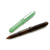 Penco Bullet Ballpoint Pen Light in Mint, an ultra-lightweight 8g pocket pen with a semi-translucent green body and 0.7mm black ink. Stylo bille Penco Bullet Light en menthe, un stylo de poche ultra-léger de 8g avec un corps vert semi-translucide et de l'encre noire de 0,7 mm.