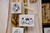 OURS Central Post A Rubber Stamp Set of 5. Vintage-style botanical postmarks, lily of the valley, and postal symbols on compressed wood blocks. Ensemble de 5 tampons en caoutchouc OURS Central Post A. Motifs de cachets de poste botaniques rétro, muguet et symboles postaux sur bois.