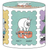 Sun-Star x Moomin Die-Cut Masking Sticker Roll. A roll of 96 individual washi stickers featuring Moomintroll, Snufkin, and friends in various autumn-themed poses. Rouleau de stickers masquants Sun-Star x Moomin. Un rouleau de 96 autocollants individuels en papier washi avec Moomintroll, Snufkin et ses amis.