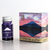 Teranishi Mt. Fuji Fountain Pen Ink in Rin Purple. A 12ml glass bottle of deep violet ink with a minimalist Mt. Fuji illustration on the label. Encre pour stylo-plume Teranishi Mt. Fuji en Rin Violet. Un flacon de 12 ml d'encre violet profond avec une illustration du Mont Fuji sur l'étiquette.