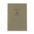 Award-winning Daigo Cafe Notebook A6. Features a cream and brown cover with structured interior pages including a "cream latte" themed review chart. Carnet de café Daigo A6, lauréat du prix 2026. Couverture crème et marron avec pages structurées et un graphique de score "latte".