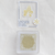 Lin Chia Ning "Warm Glow" Four Seasons Ink Pad. A small square ink pad in a soft, pale yellow color for delicate and artistic stamping. Encreur Lin Chia Ning "Warm Glow" de la série Quatre Saisons. Un petit tampon encreur carré de couleur jaune pâle pour des impressions délicates.