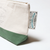 THE SUPERIOR LABOR Engineer Pouch #03. A durable cotton canvas pouch with a hand-painted bottom and brass zipper, available in 10 colors. Pochette Engineer #03 par THE SUPERIOR LABOR. Une trousse en toile de coton robuste avec fond peint à la main et fermeture éclair en laiton, disponible en 10 couleurs.