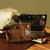THE SUPERIOR LABOR Paraffin Canvas Pouch #02. A compact, rugged waxed canvas pouch (19x11cm) with a brass zipper, shown in 6 vintage colors. Pochette en toile paraffinée #02 par THE SUPERIOR LABOR. Une petite trousse robuste en toile cirée (19x11cm) avec zip en laiton, en 6 couleurs vintage.