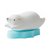 PLUS Pico Friends Box Cutter in the Polar Bear edition. A cute, chunky white silicone polar bear figurine with a hidden ceramic utility blade underneath its belly for opening boxes. Cutter à carton PLUS Pico Friends Édition Ours Polaire. Une figurine d'ours polaire en silicone blanc avec une lame utilitaire en céramique cachée sous son ventre pour ouvrir les colis.