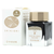 Sailor Shikiori Tsurubami 20ml fountain pen ink bottle. A square glass bottle with a minimal label featuring earthy brown and dark olive brush strokes. Flacon d'encre pour stylo plume Sailor Shikiori Tsurubami 20ml. Un petit flacon carré en verre avec une étiquette minimaliste illustrant des touches marron terreux et olive foncé.