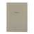 LACONIC Style Notebook A5 Weekly edition. A minimalist cream notebook showing an open two-page weekly spread with a Monday-start 24-hour vertical timeline running from 6:00 AM to 6:00 AM and task checklists at the bottom. / Carnet de bord LACONIC Style Notebook A5 Édition Weekly. Un planificateur hebdomadaire minimaliste beige au format sur deux pages, associant un planning vertical de 24 heures (de 6h00 à 6h00) commençant le lundi et des listes de tâches.