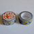 Classiky Dots and Lines washi masking tape in Blue Bird design, 1.8cm wide. Features a repeating pattern of small birds, branches, and berries in a vintage blue color on a cream paper background. / Ruban de masquage washi Classiky Dots and Lines, motif Blue Bird, 1,8 cm de large. Présente un motif répétitif de petits oiseaux, de branches et de baies d'un bleu vintage sur un fond de papier crème.