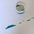 Classiky Shunshun washi masking tape featuring the Shimanami coastal design, 1.8cm wide. Shows a repeating series of minimalist hand-drawn gel pen sketches of islands, waves, and bridges on a translucent cream background. / Ruban de masquage washi Classiky Shunshun, motif côtier Shimanami, 1,8 cm de large. Présente une série répétitive de croquis minimalistes faits à la main au stylo gel représentants des îles, des vagues et des ponts sur un fond crème translucide.