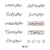 Midori paintable rotating stamp Days of the Week in a brown body, featuring handwritten lettering, weather icons, and memo titles designed by Ikumi Ouchi. / Tampon rotatif à peindre Midori jours de la semaine, corps marron, avec lettrage manuscrit, icônes météo et titres mémo conçus par Ikumi Ouchi.