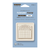 Midori pre-inked paintable stamp Monthly Calendar theme in a brown square body. Shows a soft brown ink blank monthly calendar grid with a Monday start format stamped on paper. / Tampon auto-encreur à peindre Midori thème Calendrier Mensuel, boîtier carré marron. Montre une grille de calendrier mensuel vierge avec un format commençant le lundi à l'encre marron clair imprimée sur du papier.